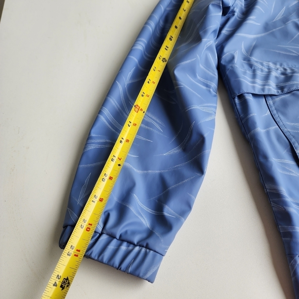 NWOT Weatherproof Vintage Women's Jacket Windbreaker Raincoat Hooded Blue M - Picture 9 of 12